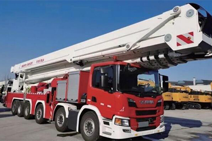 济南市消防支队101米登高平台消防车单一来源采购